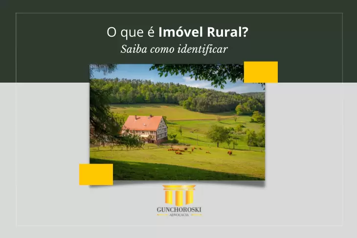 O que caracteriza o imóvel como rural?