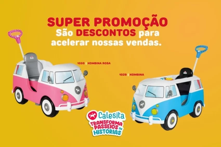 Aproveite a Super Promoção de Triciclos da Calesita