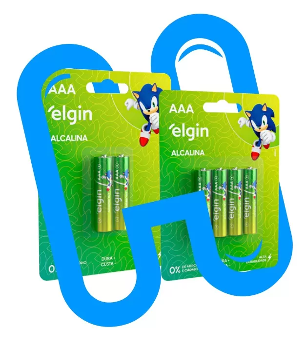 PILHAS E BATERIAS ALCALINAS SONIC