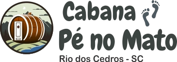 Cabana Pé no Mato em Rio dos Cedros